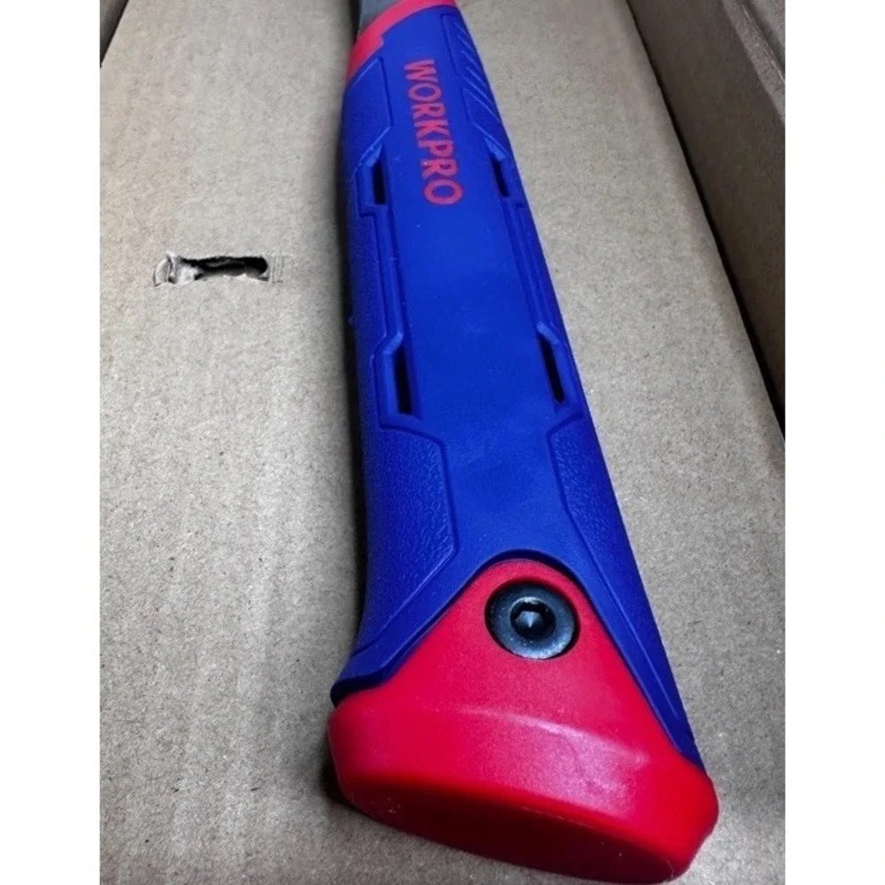 WORKPRO 20-Oz Air Cushion Hammer-One-Piece Forged, Anti-Shock Grip, NEW